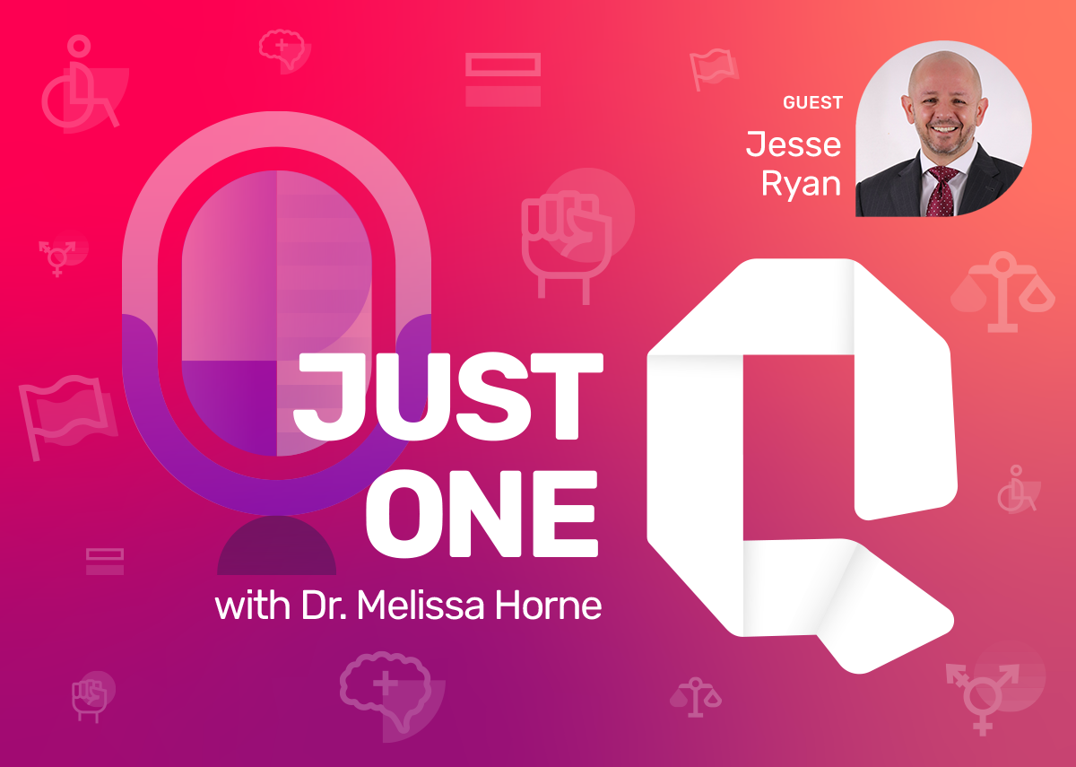 Just One Q with Dr. Melissa Horne Educational Podcast with Guest Jesse Ryan