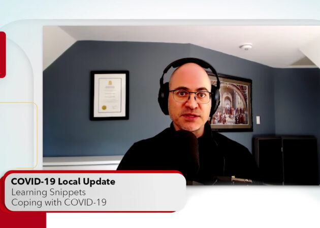 Aaron Barth speaking about Learning Snippets on Rogers TV COVID-19: Local Updates