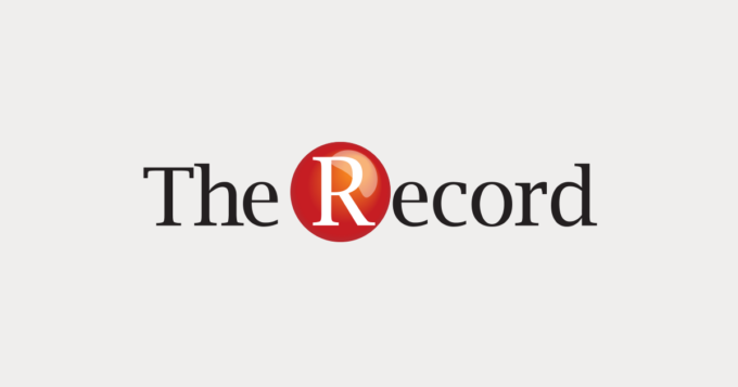 The Record logo